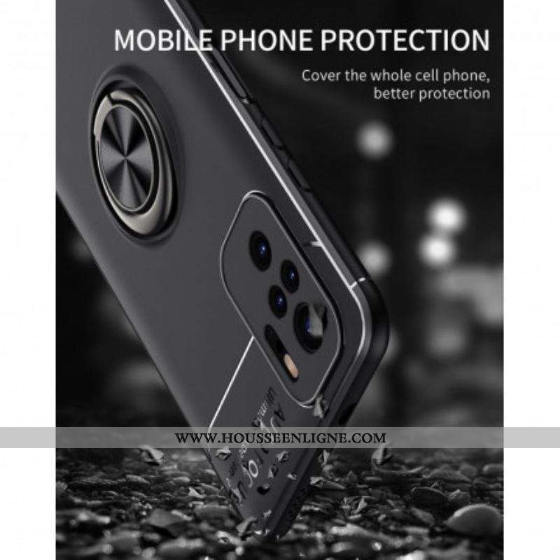 Flip Cover Xiaomi Redmi Note 10/10S/Poco M5s Version Cuir Litchi Fendu