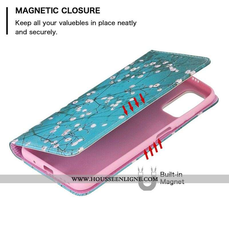 Flip Cover Xiaomi Redmi Note 10 5G / Poco M3 Pro 5G Branches