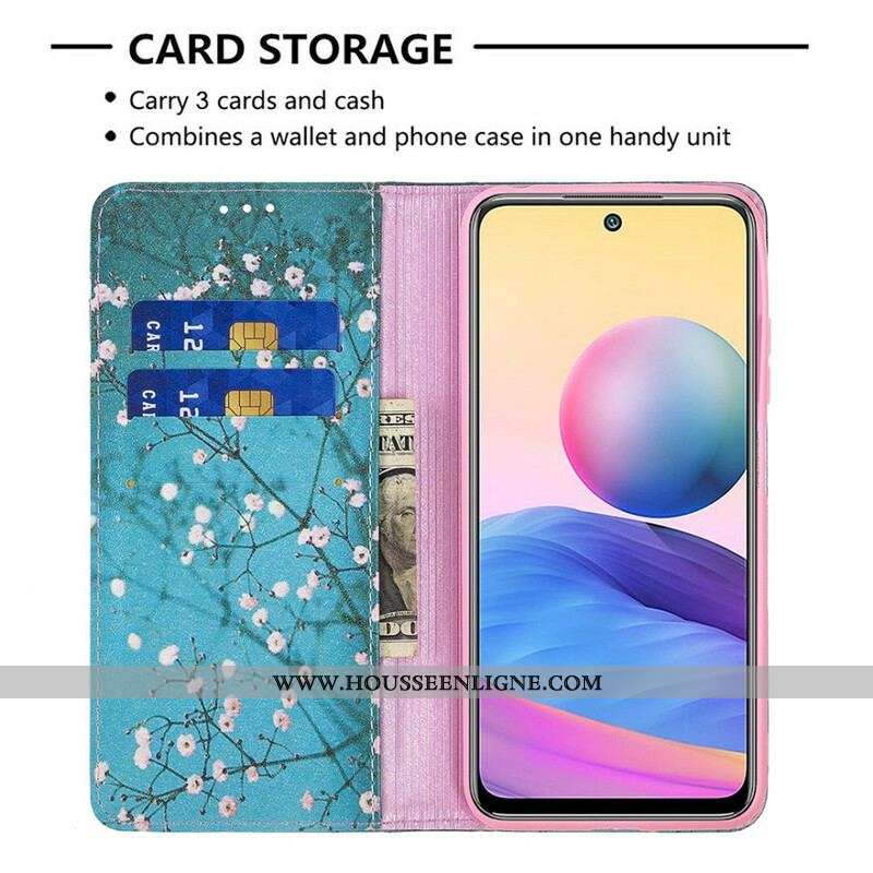 Flip Cover Xiaomi Redmi Note 10 5G / Poco M3 Pro 5G Branches