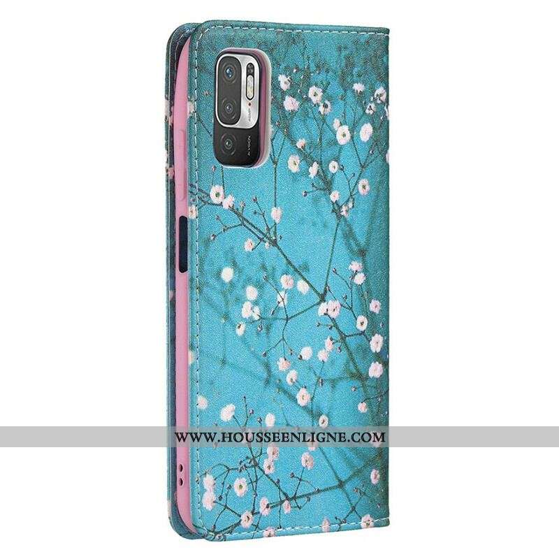 Flip Cover Xiaomi Redmi Note 10 5G / Poco M3 Pro 5G Branches