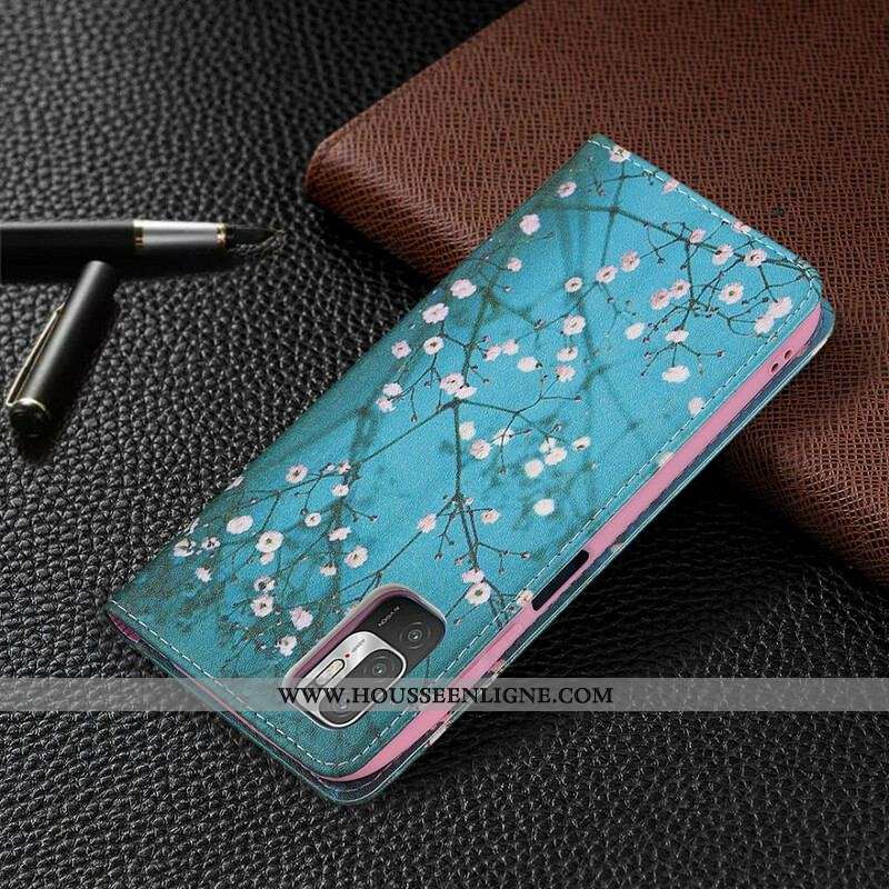 Flip Cover Xiaomi Redmi Note 10 5G / Poco M3 Pro 5G Branches