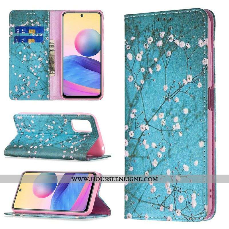 Flip Cover Xiaomi Redmi Note 10 5G / Poco M3 Pro 5G Branches