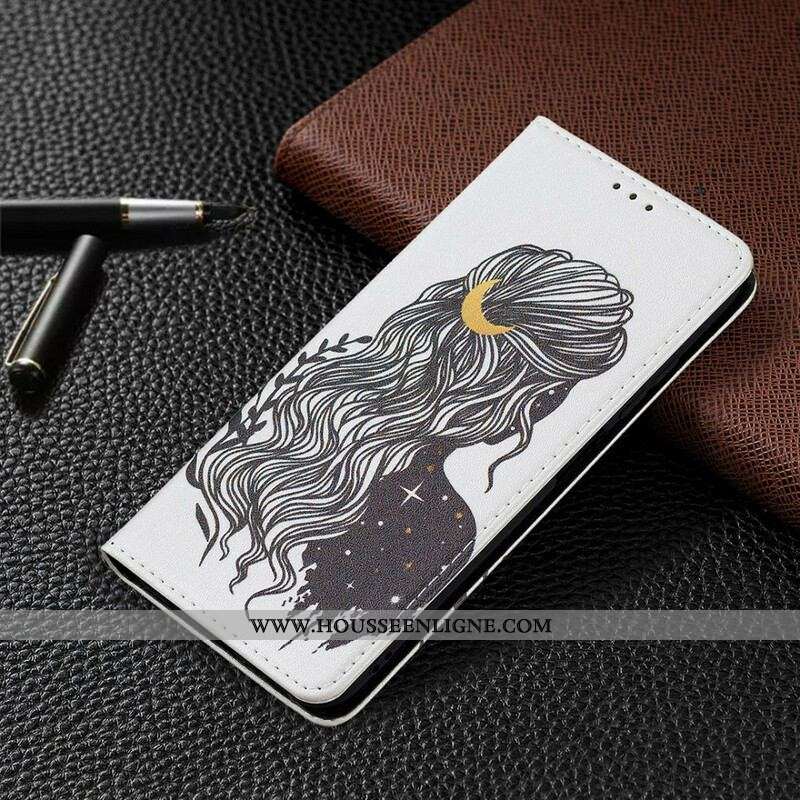 Flip Cover Xiaomi Redmi Note 10 5G / Poco M3 Pro 5G Jolie Chevelure