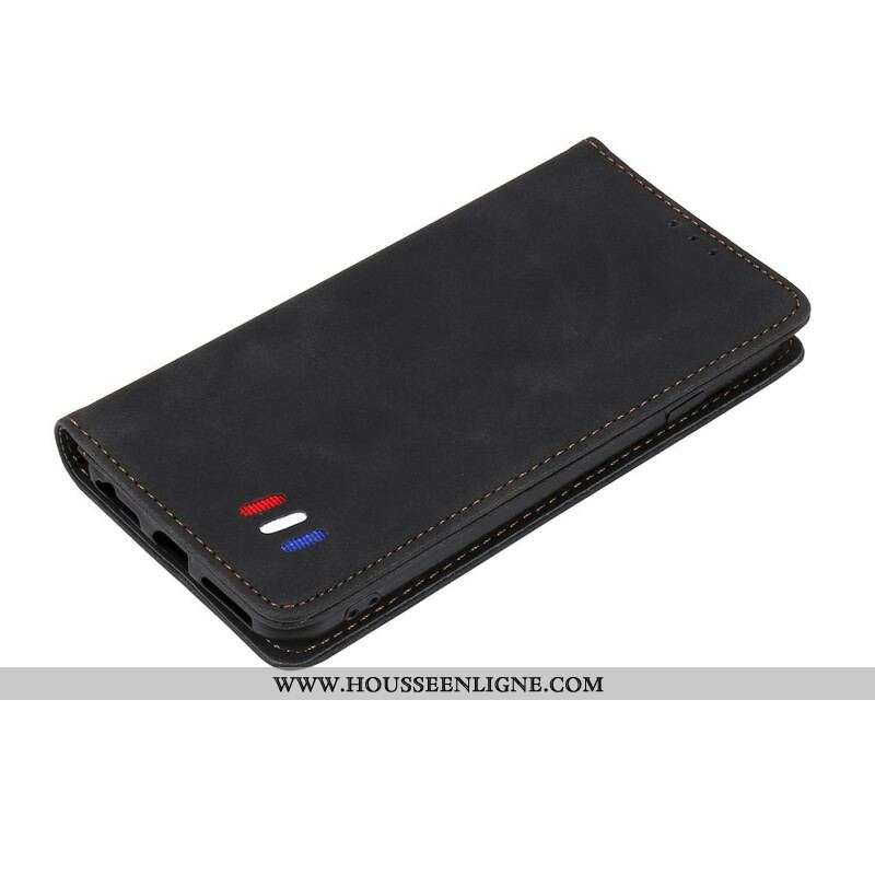 Flip Cover Xiaomi Redmi Note 10 5G / Poco M3 Pro 5G Style Cuir Tricolore