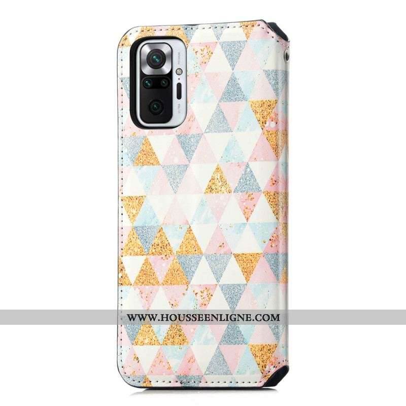 Flip Cover Xiaomi Redmi Note 10 Pro Design RFID Caseneo