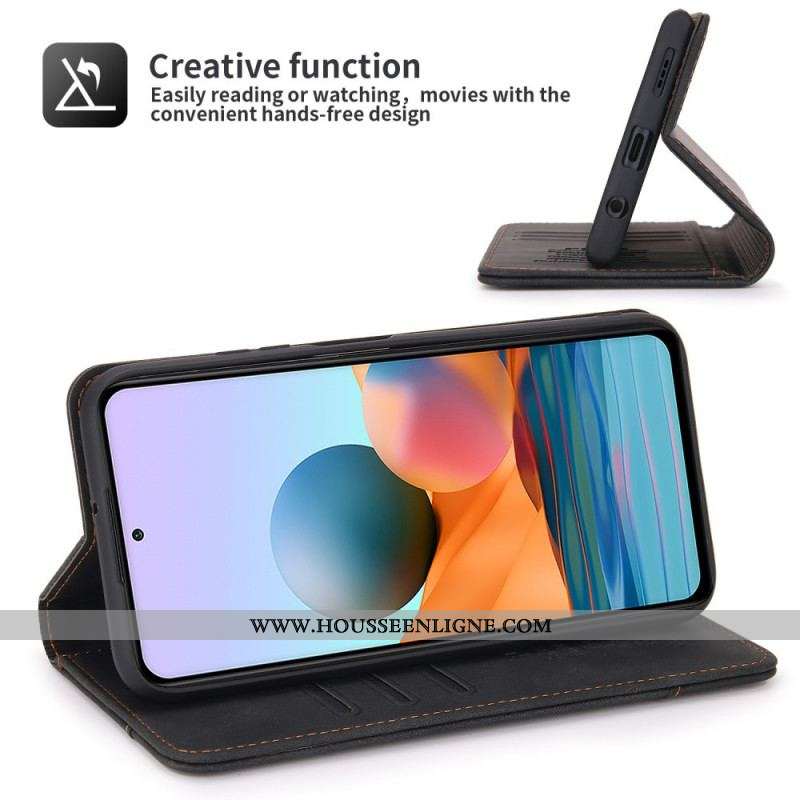 Flip Cover Xiaomi Redmi Note 10 Pro POLA Rétro