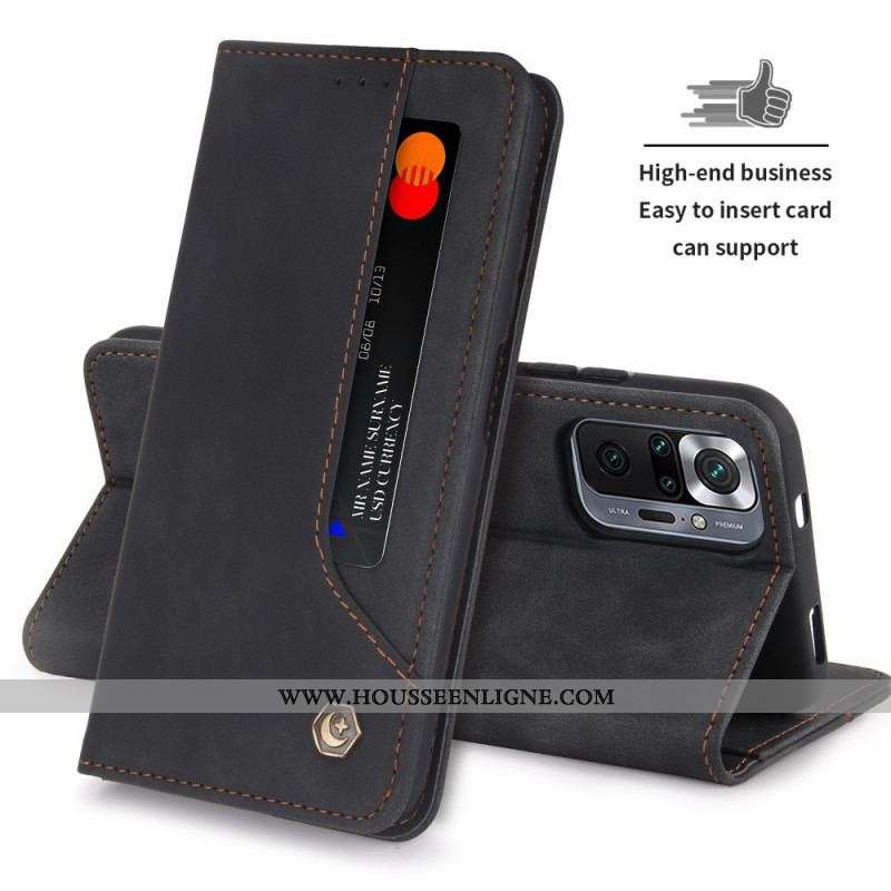 Flip Cover Xiaomi Redmi Note 10 Pro POLA Rétro
