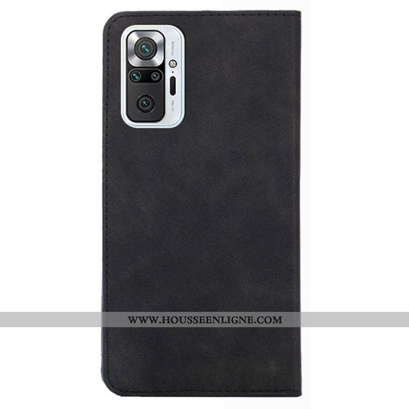 Flip Cover Xiaomi Redmi Note 10 Pro Skin-Touch Classique