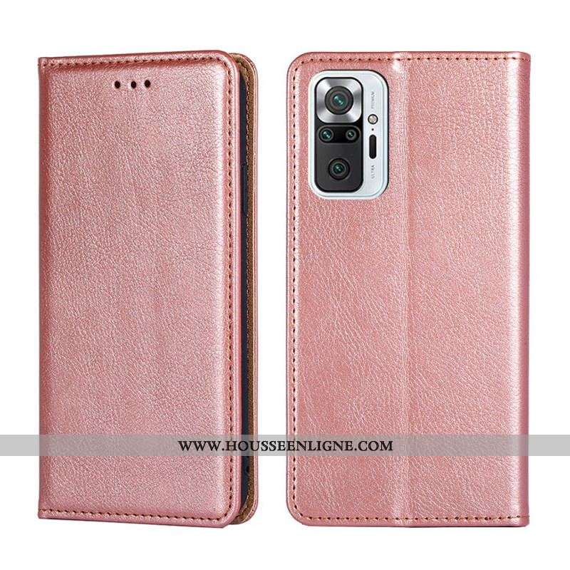 Flip Cover Xiaomi Redmi Note 10 Pro Style Cuir Vintage