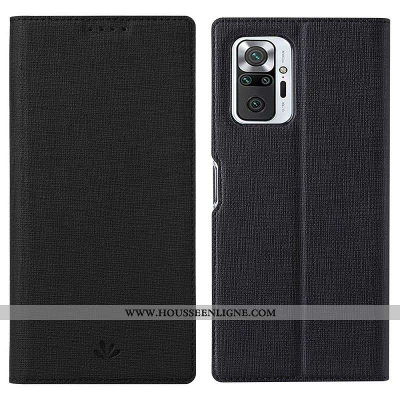 Flip Cover Xiaomi Redmi Note 10 Pro Texturée VILI DMX