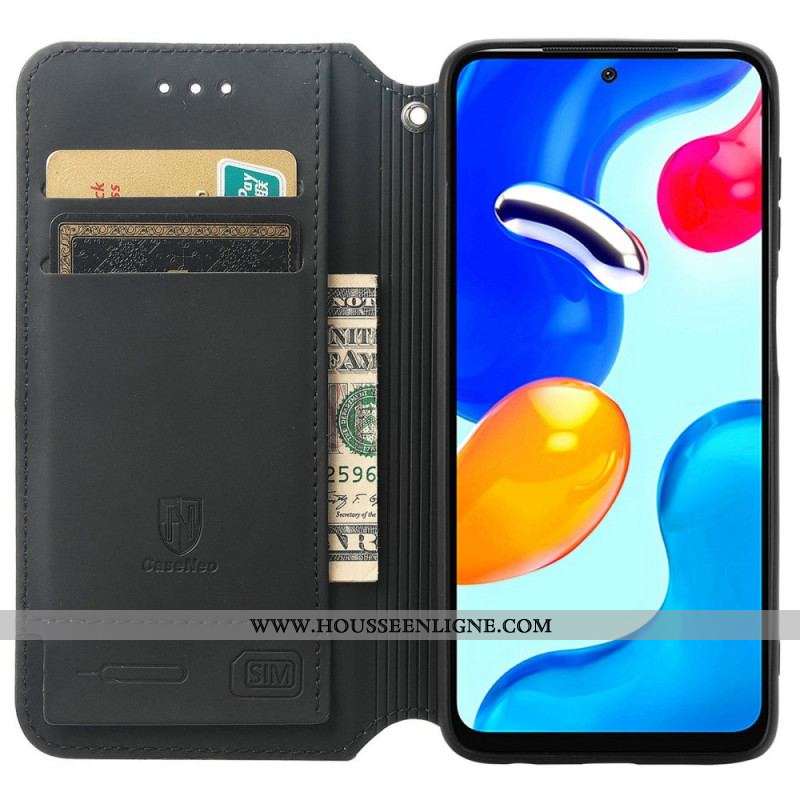 Flip Cover Xiaomi Redmi Note 11 / 11s Design RFID Caseneo