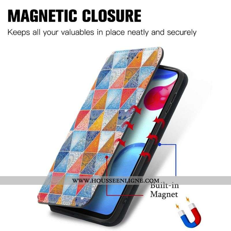 Flip Cover Xiaomi Redmi Note 11 / 11s Design RFID Caseneo