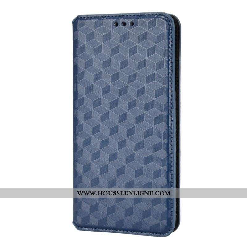 Flip Cover Xiaomi Redmi Note 11 / 11s Effet Cuir Diamant 3D