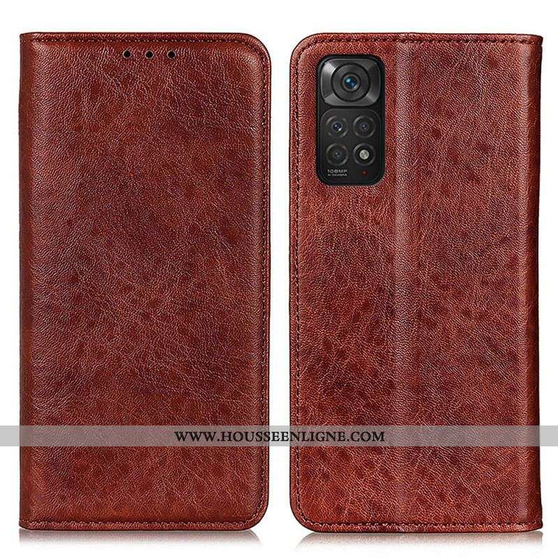 Flip Cover Xiaomi Redmi Note 11 / 11s Texture Cuir