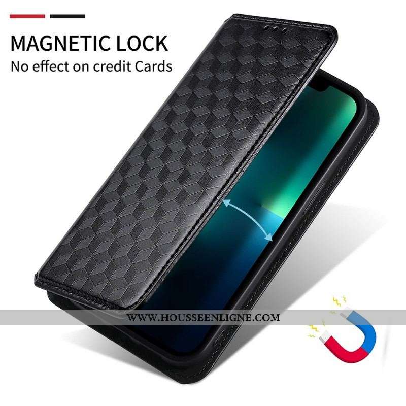 Flip Cover Xiaomi Redmi Note 11 Pro / Note 11 Pro 5G Effet Cuir Diamants 3D
