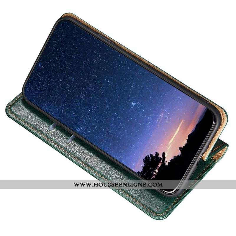 Flip Cover Xiaomi Redmi Note 11 Pro / Note 11 Pro 5G Simili Cuir Coutures