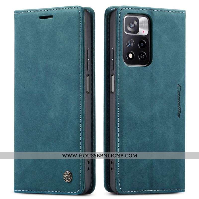 Flip Cover Xiaomi Redmi Note 11 Pro Plus 5G CASEME Simili Cuir