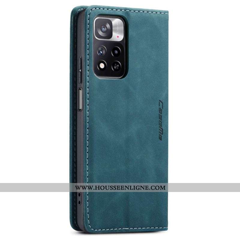 Flip Cover Xiaomi Redmi Note 11 Pro Plus 5G CASEME Simili Cuir