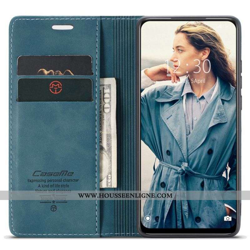 Flip Cover Xiaomi Redmi Note 11 Pro Plus 5G CASEME Simili Cuir