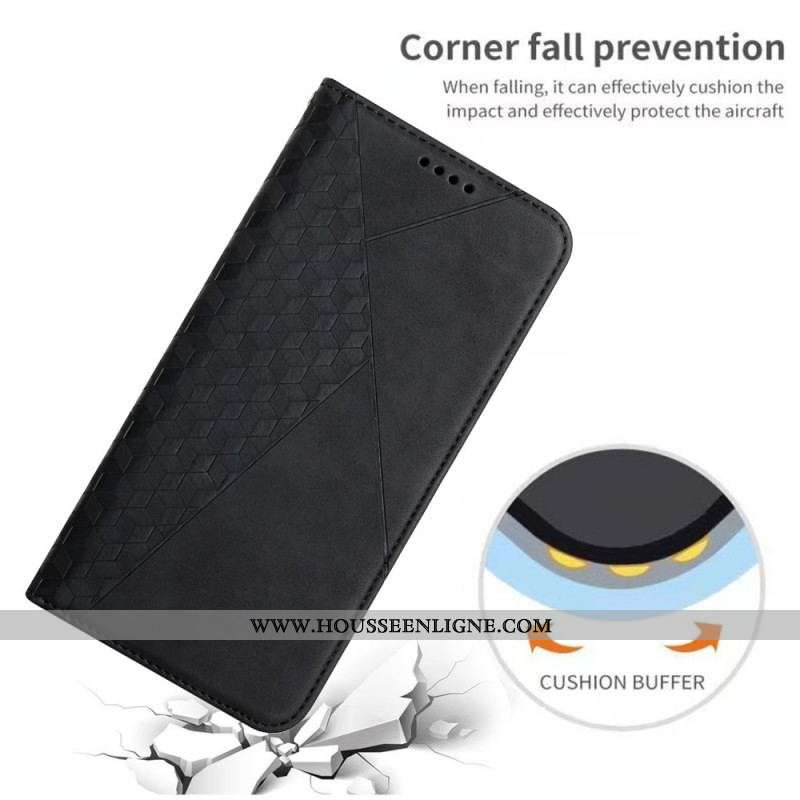 Flip Cover Xiaomi Redmi Note 11 Pro Plus 5G Effet Cuir Motif 3D