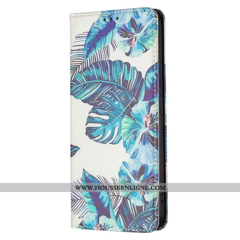 Flip Cover Xiaomi Redmi Note 11 Pro Plus 5G Feuilles