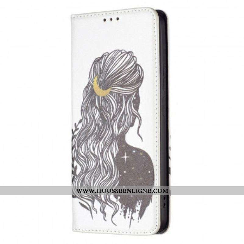 Flip Cover Xiaomi Redmi Note 11 Pro Plus 5G Jolie Chevelure