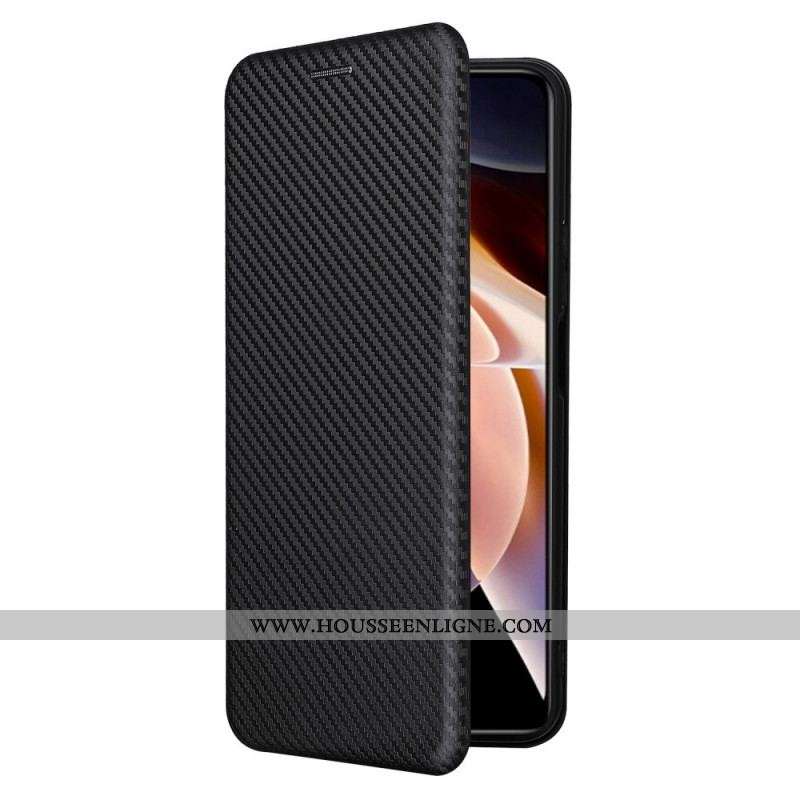 Flip Cover Xiaomi Redmi Note 11 Pro Plus 5G Silicone Carbone Coloré