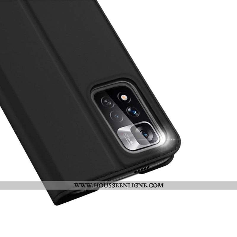 Flip Cover Xiaomi Redmi Note 11 Pro Plus 5G Skin Pro Series Dux Ducis