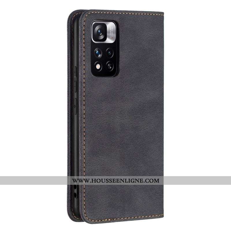 Flip Cover Xiaomi Redmi Note 11 Pro Plus Binfen Color RFID Couture