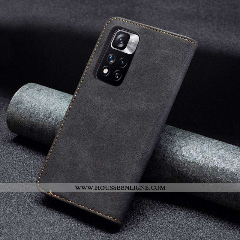 Flip Cover Xiaomi Redmi Note 11 Pro Plus Binfen Color RFID Couture