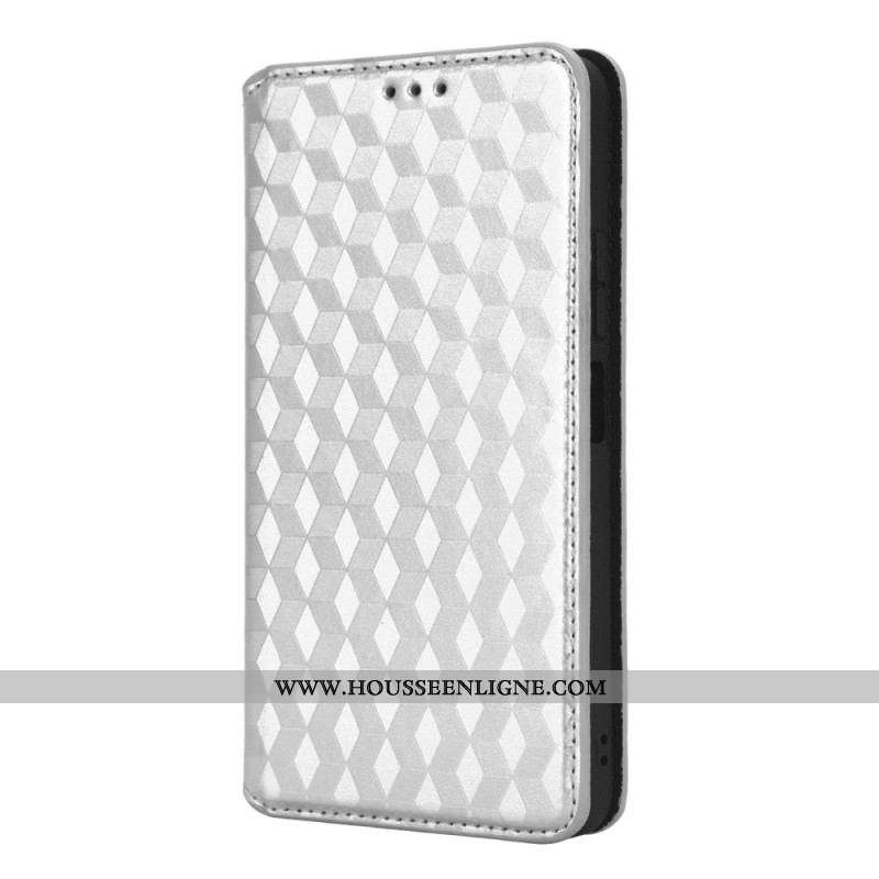 Flip Cover Xiaomi Redmi Note 12 4G Motif 3D