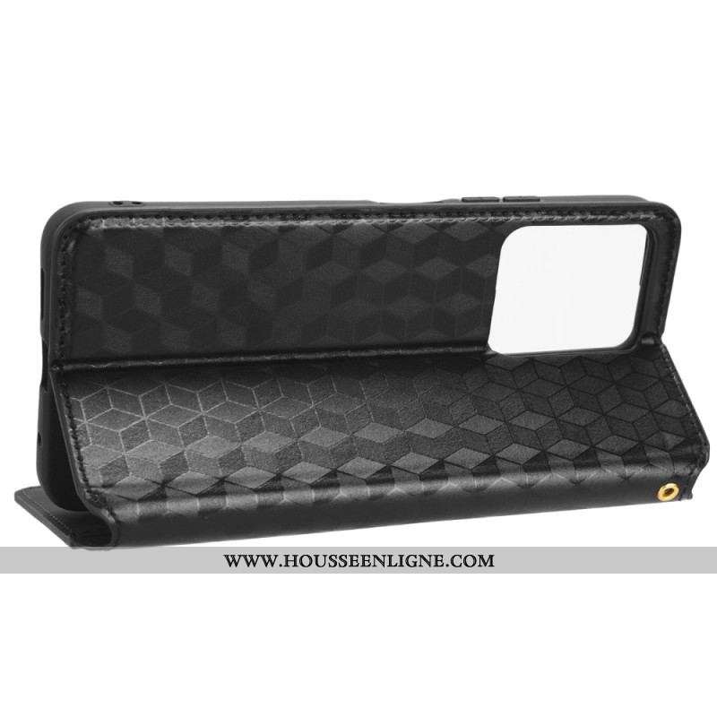 Flip Cover Xiaomi Redmi Note 12 4G Motif 3D