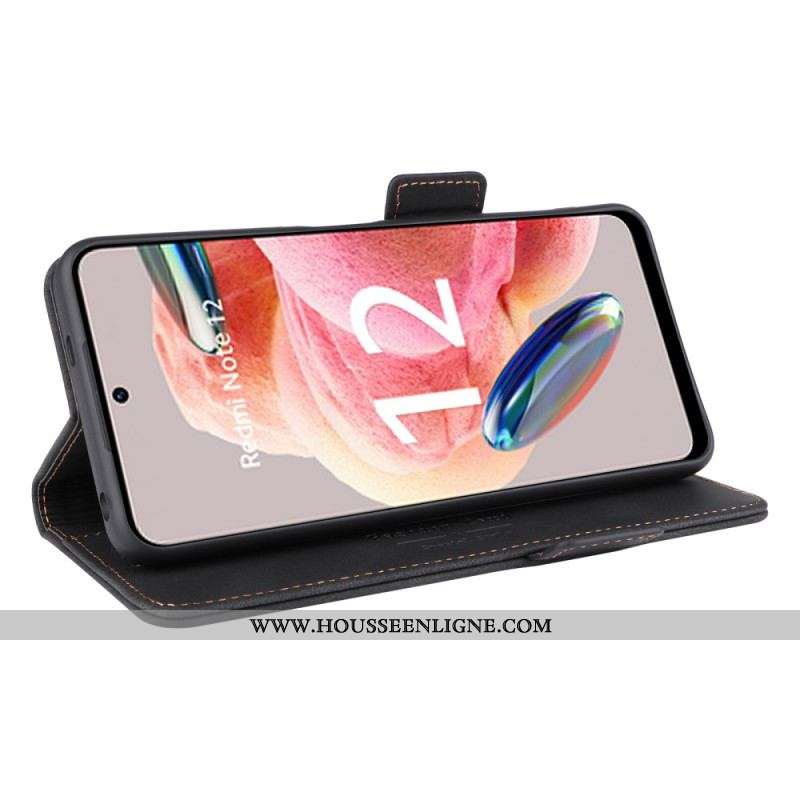 Flip Cover Xiaomi Redmi Note 12 4G Vintage Classique