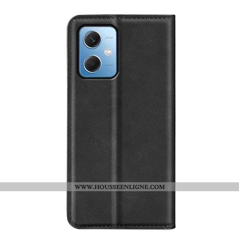Flip Cover Xiaomi Redmi Note 12/Poco X5 5G Style Cuir