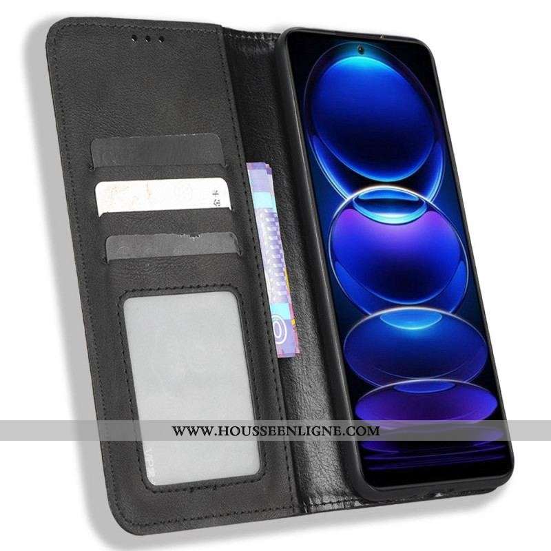 Flip Cover Xiaomi Redmi Note 12/Poco X5 5G Stylisée