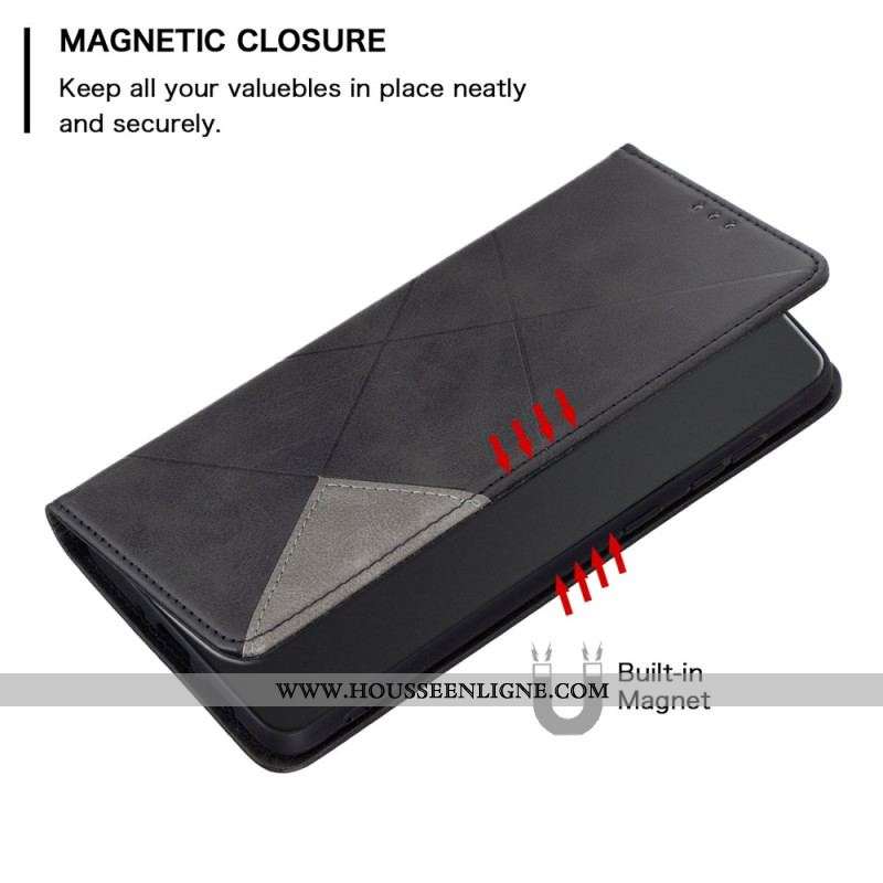 Flip Cover Xiaomi Redmi Note 12 Pro/Poco X5 Pro 5G Losanges