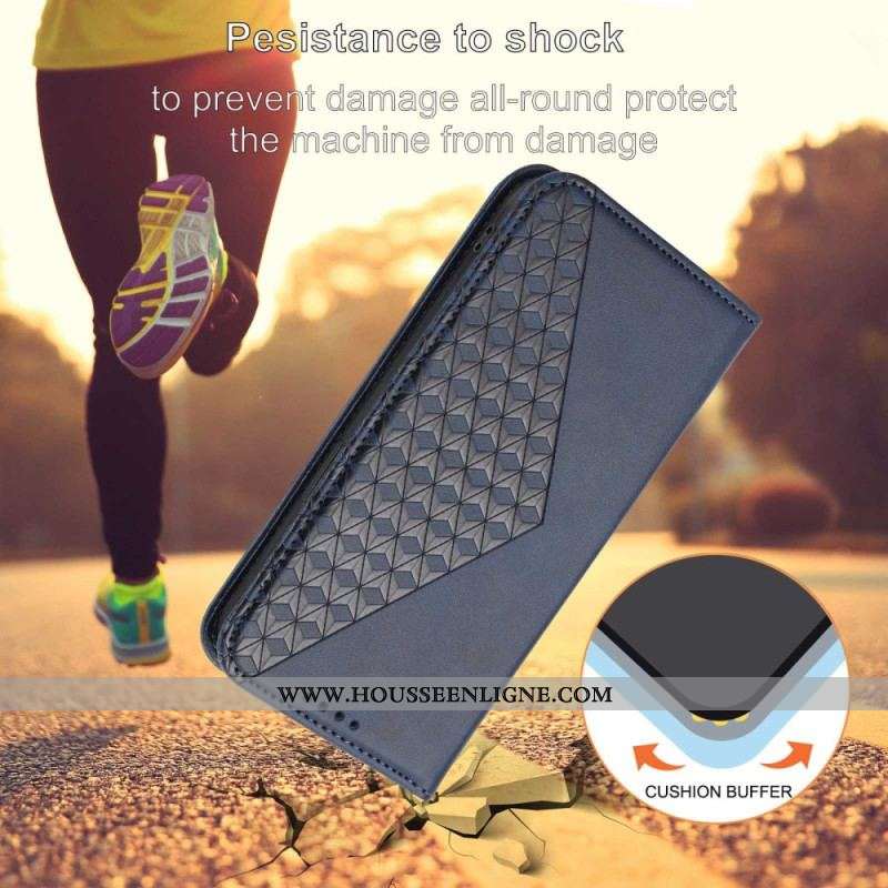 Flip Cover Xiaomi Redmi Note 12 Pro/Poco X5 Pro 5G Style Cuir Motif 3D