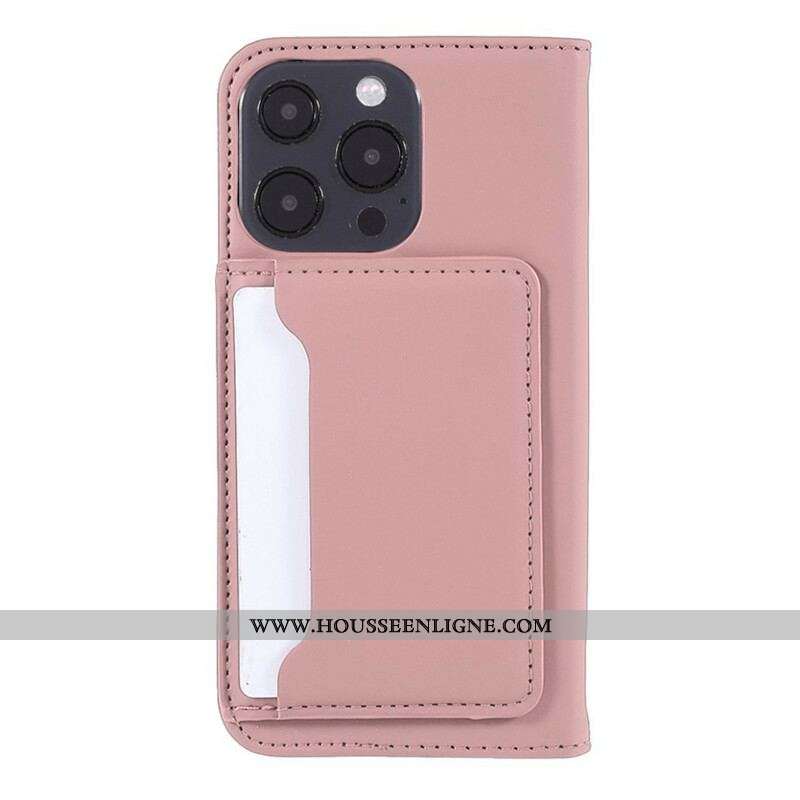 Flip Cover iPhone 13 Pro Max Porte-Carte Support