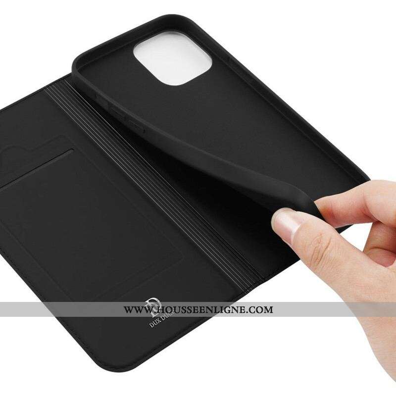 Flip Cover iPhone 13 Pro Skin Pro Series DUX DUCIS