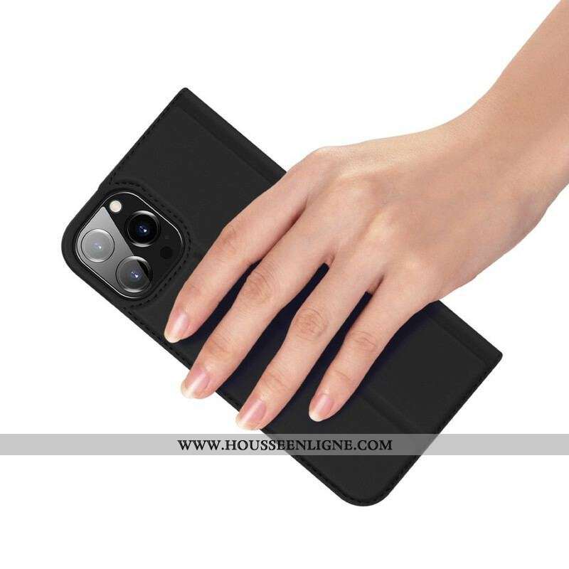 Flip Cover iPhone 13 Pro Skin Pro Series DUX DUCIS