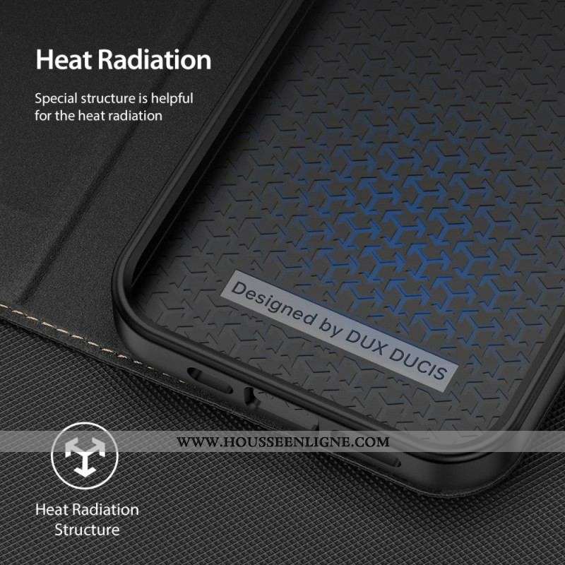 Flip Cover iPhone 14 Plus Double Porte-Cartes Dux Ducis