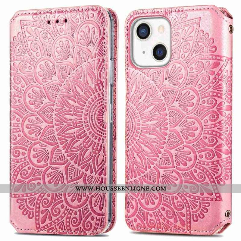 Flip Cover iPhone 14 Plus Mandala