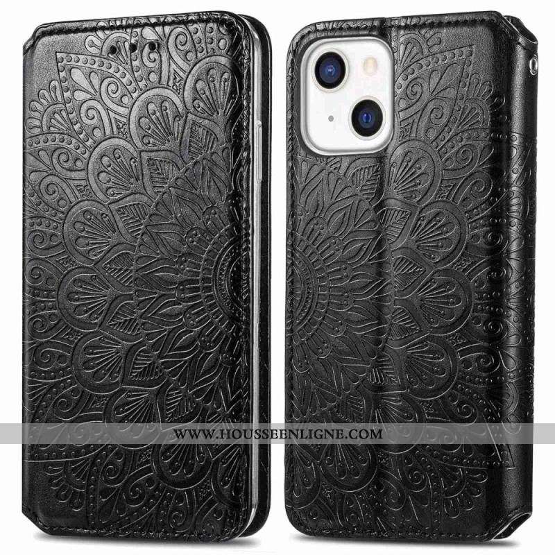 Flip Cover iPhone 14 Plus Mandala