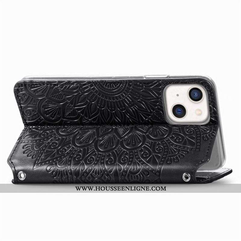 Flip Cover iPhone 14 Plus Mandala