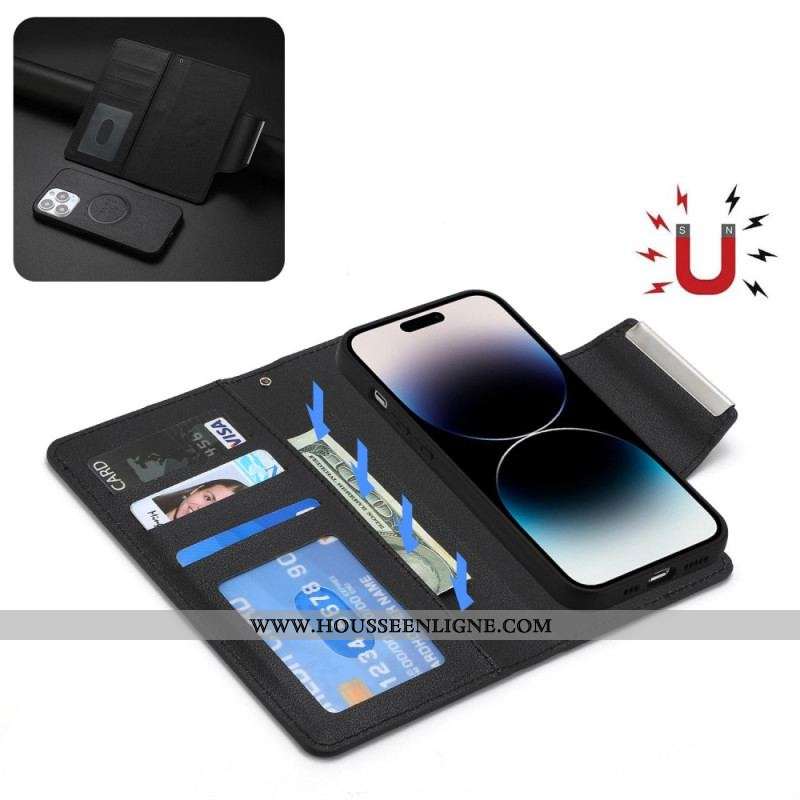 Flip Cover iPhone 14 Pro Max Coque Détachable