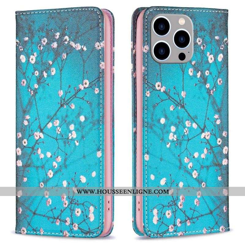 Flip Cover iPhone 14 Pro Max Floralies