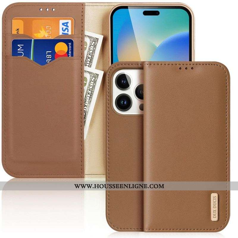 Flip Cover iPhone 14 Pro Max Hivo Series DUX DUCIS