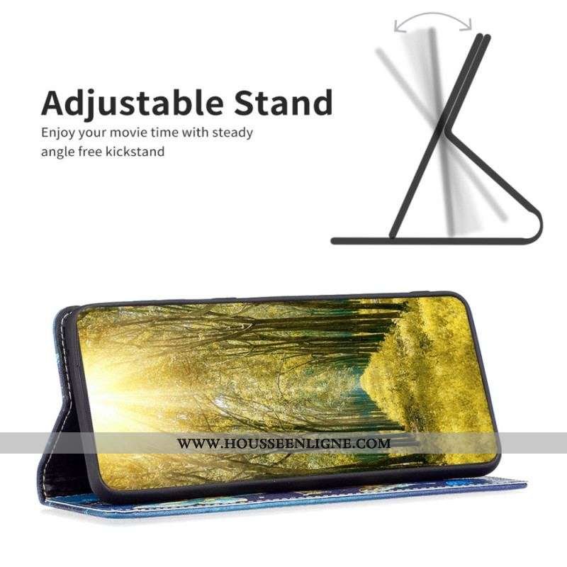 Flip Cover iPhone 14 Pro Max Papillons