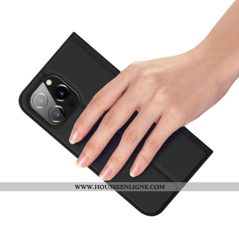 Flip Cover iPhone 14 Pro Max Skin Pro DUX DUCIS