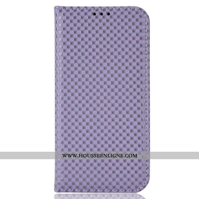 Flip Cover iPhone 14 Pro Texturée
